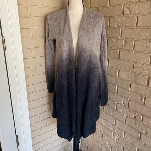 Barefoot Dreams Bamboo Chic Lite Calypso Wrap Ombre Cardigan S/M Style 436 - Picture 1 of 7